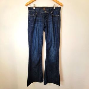 COH Citizens of Humanity Ingrid Low Rise Flare Jeans Dark Wash | Size 26